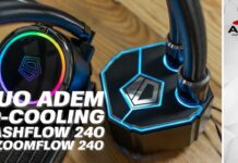 ID-Cooling Dashflow 240 dan Zoomflow 240 – Duo Adem!