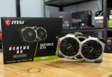 Review MSI Geforce GTX 1660 Ti Ventus XS 6G OC MSI GTX 1660 Ti Ventus XS 6G OC