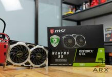 Review MSI Geforce GTX 1660 Ventus XS OC