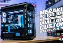 KAMI MERAKIT GAMING PC 100 JUTA DENGAN CUSTOM WATER COOLING DUAL LOOP 🔥🔥🔥
