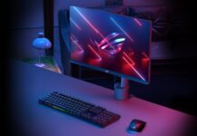 ASUS Republic of Gamers Merilis Gaming Monitor Swift 360 Hz PG259QNR