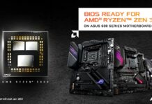 ASUS Mengumumkan Dukungan Zen3 Pembaruan BIOS untuk Motherboard AMD 500 Series