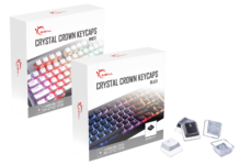 G.SKILL Rilis Dual-Layer Transparent Crystal Crown Keycap Upgrade Set untuk Mechanical Keyboards