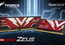 TEAMGROUP Meluncurkan Memori Gaming Seri ZEUS