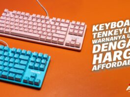 KEYBOARD MECHANICAL TKL TERJANGKAU PINK & BLUE | Review Rexus Keyboard Gaming Legionare MX9 TKL