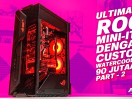 MERAKIT MINI PC GAMING FULL ASUS ROG HAMPIR 100 JUTA CUSTOM WATER COOLING – Part 2 #MENDINGRAKITPC