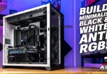 RAKIT PC HITAM PUTIH ANTI RGB Feat. EKWB EK AIO BASIC 360 #MendingRakitPC