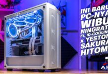 RAKIT PC GAMING BUAT PARA WIBU Ft. Yeston x ID-Cooling 240 Watercooling Sakura Hitomi Edition