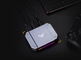Capture Card RGB dari ASUS “TUF Gaming Capture Box CU4K30”