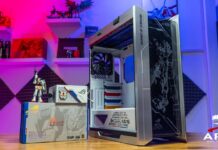 KUPAS TUNTAS CASING ROG STRIX HELIOS GUNDAM DAN PSU ROG STRIX 850W GUNDAM