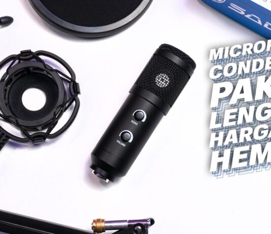 MICROPHONE INI SUARANYA BAGUS, PAKET LENGKAP, HARGANYA HEMAT | Review Sades Orpheus Condenser Mic