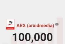 Channel Youtube ARXIDMEDIA 100K Subscriber