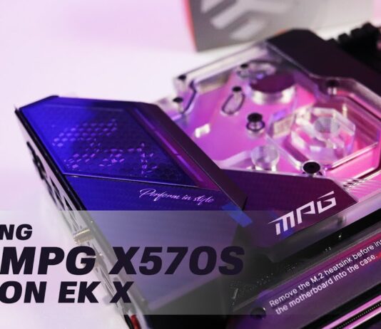 FUSION DARI MSI DAN EKWB UNTUK MOTHERBOARD VERSI AMD | Unboxing MSI MPG X570S Carbon EK X