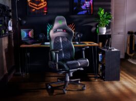RAZER MENGUMUMKAN LINI TERBARUNYA UNTUK KURSI GAMING – RAZER ENKI SERIES