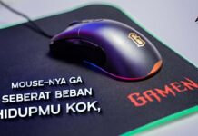 MOUSE MURAH DAN NGGAK “BERAT” DIKANTONG | Review GAMEN GM810