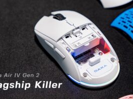 Mouse Gaming Wireless Ringan Flagship Killer dari REXUS DAXA AIR IV GEN 2