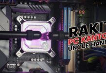 DIJAMIN NGILER! Uncle Hanny Flexing Rakitan PC Kantor Custom Water Cooling!