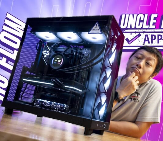 Casing Aquarium Yang Bikin Uncle Hanny Kagum ! | NZXT H6 Flow Feat. Uncle Hanny