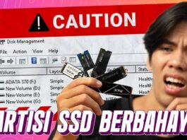 Banyak Partisi Bikin SSD Kamu Makin Lemot ?