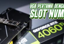 Beli VGA bonus slot NVMe! Ft ASUS DUAL RTX 4060Ti SSD Edition.