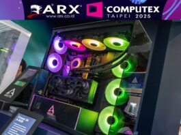 Show Off Casing Dari Geometric Future, Arctic, Montech di Computex 2025