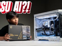 Tes Singkat AI Power Supply 1600 Watt Dari MSI! ft MSI MEG Ai1600T PCIE5 PSU
