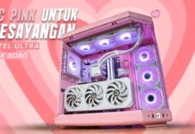 Rakit PC Pink White untuk Gamer Cewek!!!