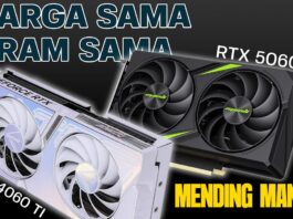 RTX 4060 Ti 8GB vs RTX 5060 8GB: Harga Sama, VRAM Sama, Mending Mana?