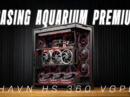 Casing Aquarium Premium! | Review HAVN HS 360 VGPU